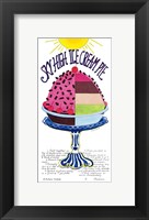 Sky High Ice Cream Pie Fine Art Print