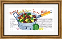 Sweet and Sour Spare Ribs Fine Art Print