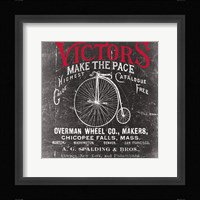 Antique Bicycle I Fine Art Print