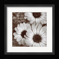 Sepia Blossoms I Fine Art Print