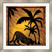 Safari Silhouette I Fine Art Print