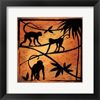 Safari Silhouette II Fine Art Print