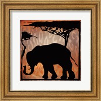 Safari Silhouette IV Fine Art Print