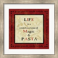 Pasta Sayings I Fine Art Print