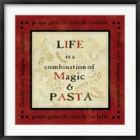 Pasta Sayings I Fine Art Print