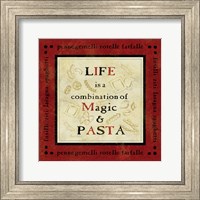 Pasta Sayings I Fine Art Print