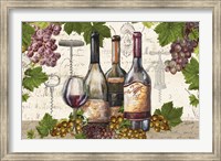 Botanical Wine Landscape Fine Art Print