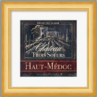 Grand Vin Wine Label I Fine Art Print