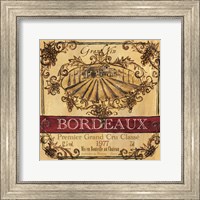 Grand Vin Wine Label III Fine Art Print