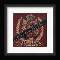 Grand Vin Wine Label IV Fine Art Print