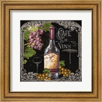 Cafe de Vins Wine I Fine Art Print