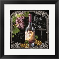Cafe de Vins Wine I Framed Print