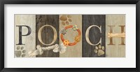 Pooch and Woof Sign I Fine Art Print