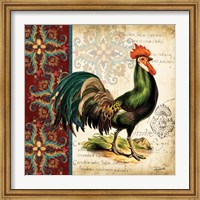 Suzani Rooster I Fine Art Print