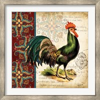 Suzani Rooster I Fine Art Print