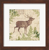 Woodland Trail I (Deer) Fine Art Print