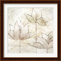 Floral Sketch II Fine Art Print