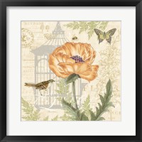 Floral Nature Trail I Framed Print