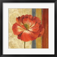 Poppy Tapestry Stripes II Fine Art Print