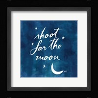 Watercolor Sentiments II Framed Print