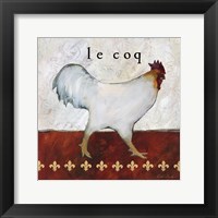 French Country Kitchen I (Le Coq) Framed Print