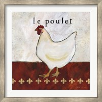 French Country Kitchen II (Le Poulet) Fine Art Print
