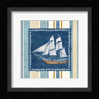 Nautical Stripe II Framed Print