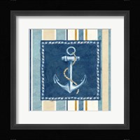 Nautical Stripe III Framed Print