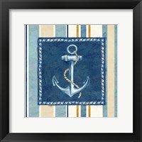 Nautical Stripe III Framed Print