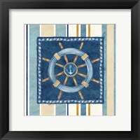 Nautical Stripe IV Framed Print