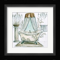 French Bath Sketch I (tub) Fine Art Print