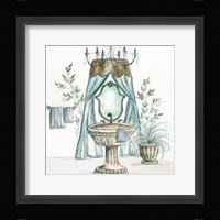 French Bath Sketch II (sink) Fine Art Print