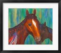 Horse Feathers Fine Art Print