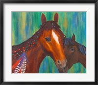 Horse Feathers Fine Art Print