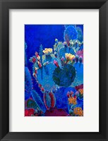 Prickly Pear Blue Fine Art Print