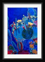 Prickly Pear Blue Fine Art Print