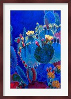 Prickly Pear Blue Fine Art Print