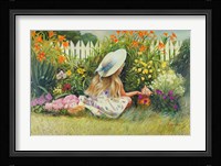 In Mother's Garden Fine Art Print
