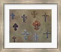 Wall of Crosses Fine Art Print