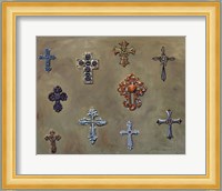 Wall of Crosses Fine Art Print