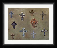 Wall of Crosses Fine Art Print