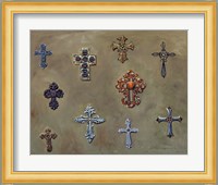 Wall of Crosses Fine Art Print