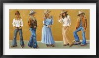Western Cowgirls Fine Art Print
