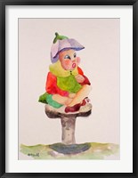Leprechaun Mushroom Fine Art Print