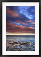 Wisconsin Sunrise on shore of Lake Michigan Fine Art Print