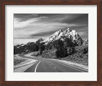 Teton Park Road and Teton Range, Grand Teton National Park, Wyoming Fine Art Print