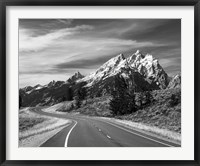 Teton Park Road and Teton Range, Grand Teton National Park, Wyoming Fine Art Print