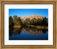 Teton Range and Snake River, Grand Teton National Park, Wyoming Fine Art Print