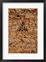 Mauritania, Adrar, Chinguetti, Stone pattern Fine Art Print