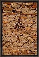 Mauritania, Adrar, Chinguetti, Stone pattern Fine Art Print